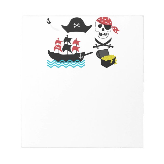 Pirater Anteckningsblock (Framsida)