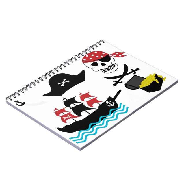 Pirater Anteckningsbok (Vänstra Sidan)