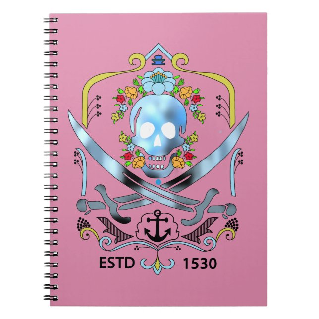 pirater anteckningsbok (Framsidan)