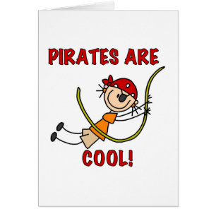 Pirater är kalla hälsningskort