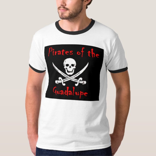 pirater av guadalupen t-shirt (Framsida)