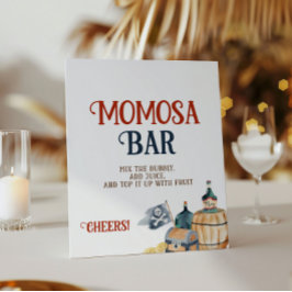 Pirater Baby Shower Momosa Pub Poster