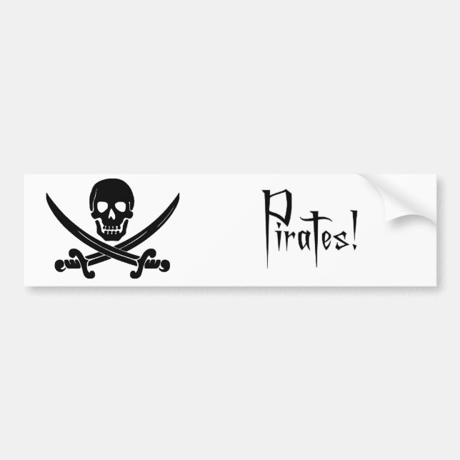 Pirater Bildekal (Framsidan)