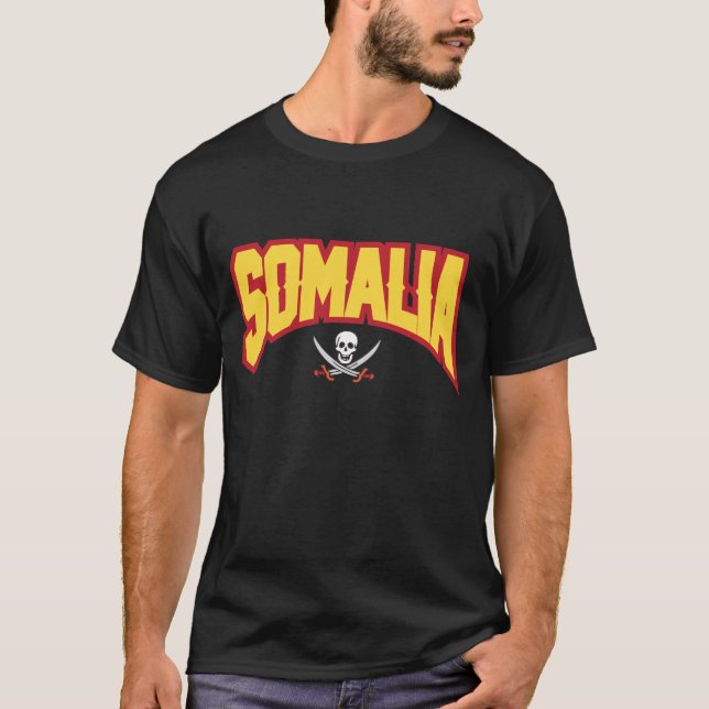 Pirater för Echo1USA Somalia T Shirt (Framsida)