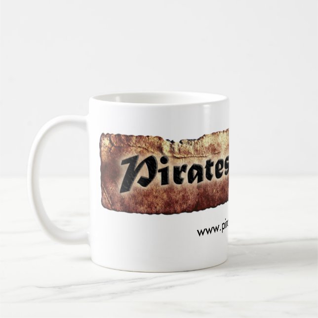 Pirater för Sail muggen Kaffemugg (Vänster)