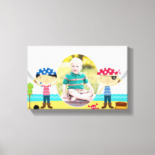 Pirater-foto [12,6 x 8 tum] canvastryck