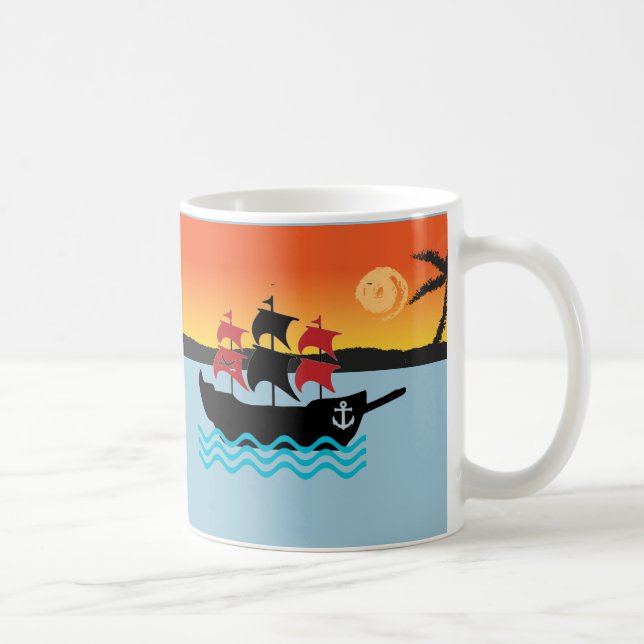 Pirater Frakt Mugg (Höger)