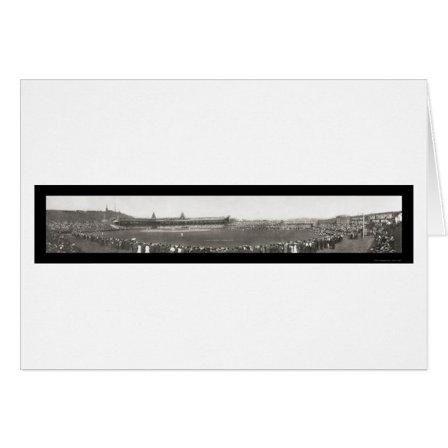 Pirater Giants Baseball Photo 1905 Hälsningskort (Framsidan Horizontal)