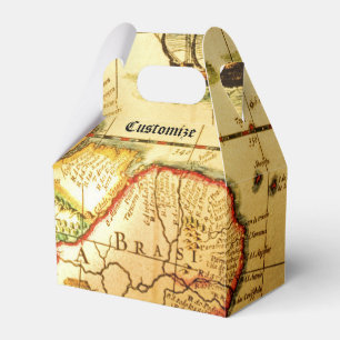 Pirater Guld Treasure Karta Gable Favoritbox Presentaskar