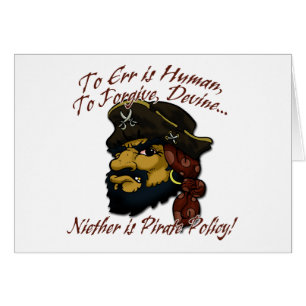 Pirater! Hälsningskort