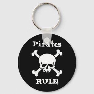 Pirater härskar! nyckelring