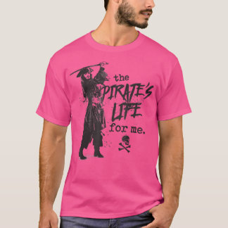 Pirater i den karibiska grafiken t shirt