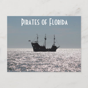 Pirater i Florida Vykort