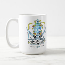 pirater kaffemugg