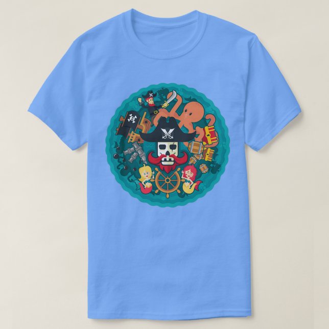 Pirater Life T Shirt (Design framsida)