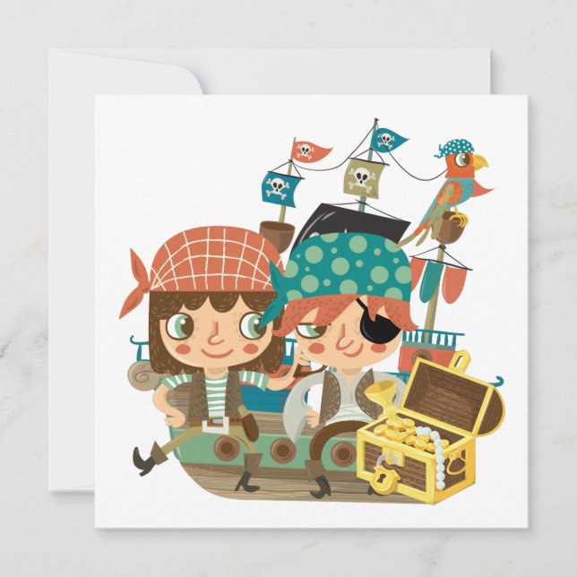 Pirater med skatt (Framsida)