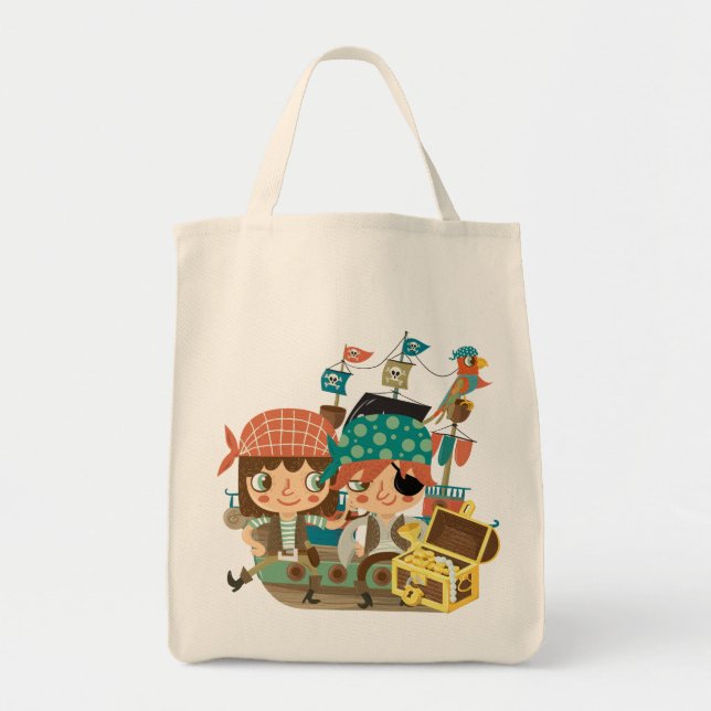 Pirater med skatt tygkasse (Framsidan)