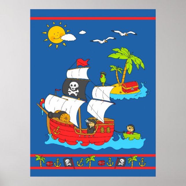 Pirater Poster (Framsidan)