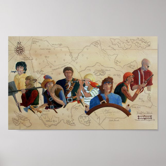 Pirater! Poster (Framsidan)