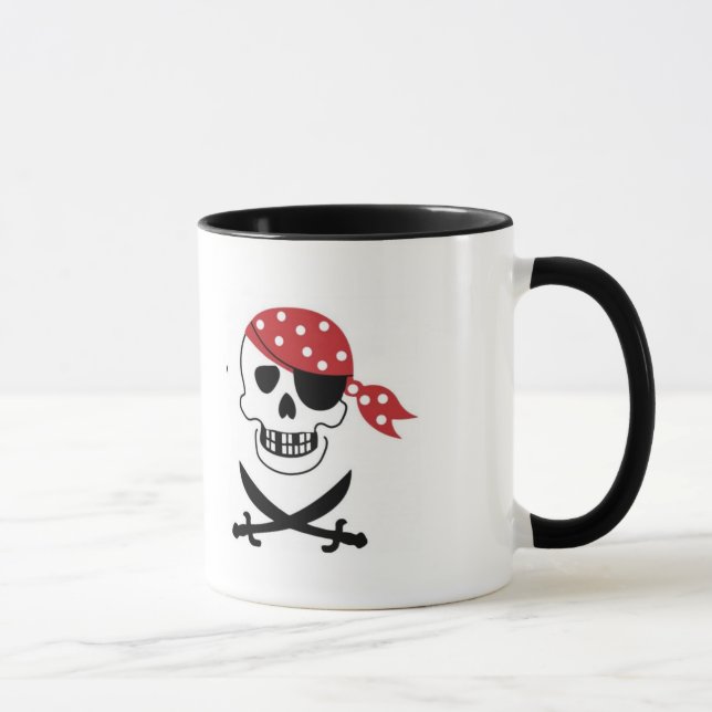 Pirater Skull Mugg (Höger)