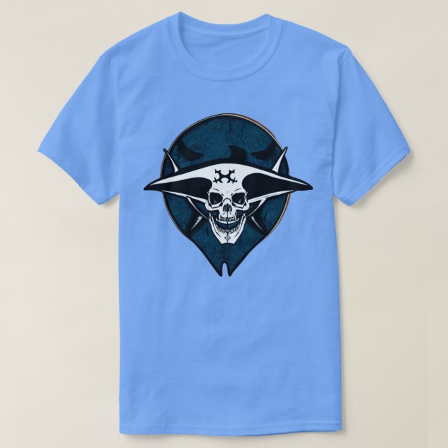 Pirater Skull T Shirt (Design framsida)