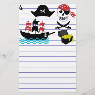 Pirater Stationery Brevpapper