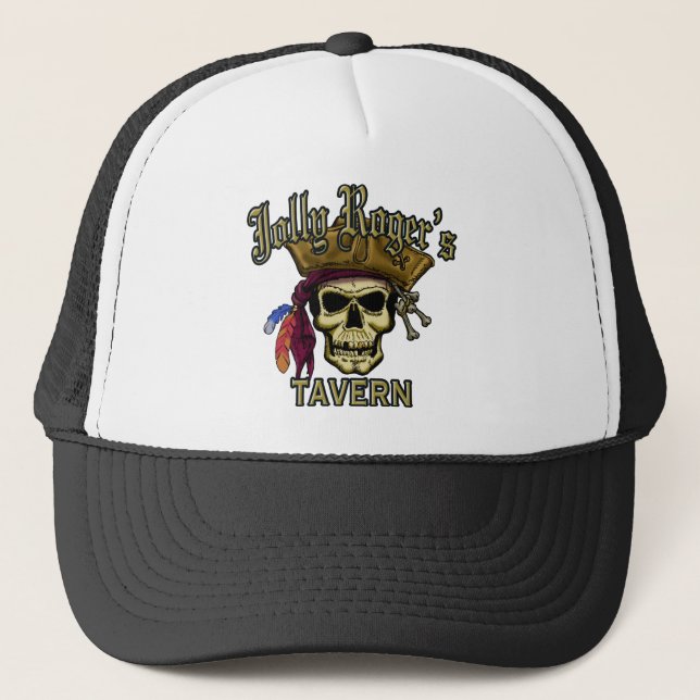 Pirater Sten! Truckerkeps (Framsida)
