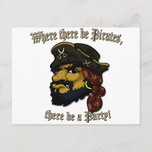 Pirater Sten! Vykort