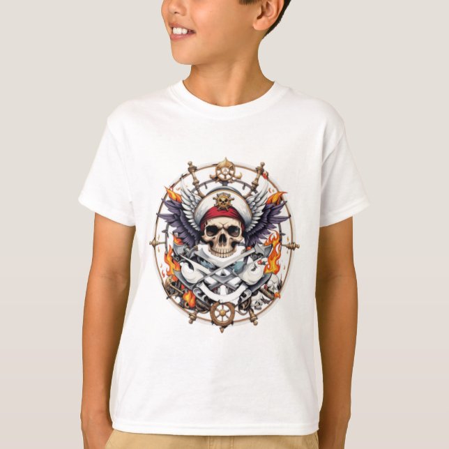 Pirater T Shirt (Framsida)