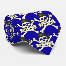 Pirater Team Mascot Football Baseball Sports Tie Slips