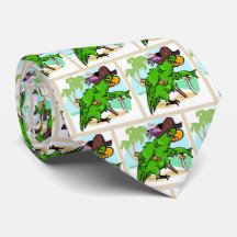 Pirater Team Mascot Football Baseball Sports Tie