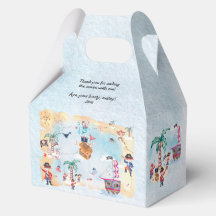 Pirater Treasure Hunt Karta Kids Boy Birthday