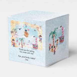 Pirater Treasure Hunt Karta Kids Boy Birthday Presentaskar