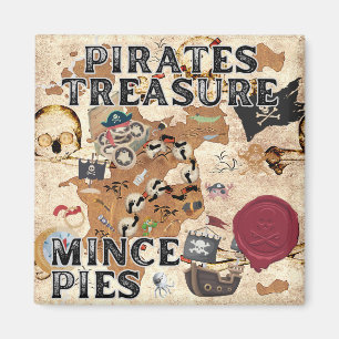 Pirater Treasure - Mince Paj Magnet