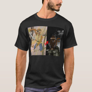 Pirater vs den Ninjas skjortan T-shirt