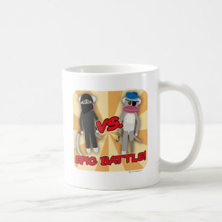 Pirater Vs. Ninja Monkey Kaffemugg