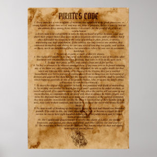 Piraterna kodifierar poster