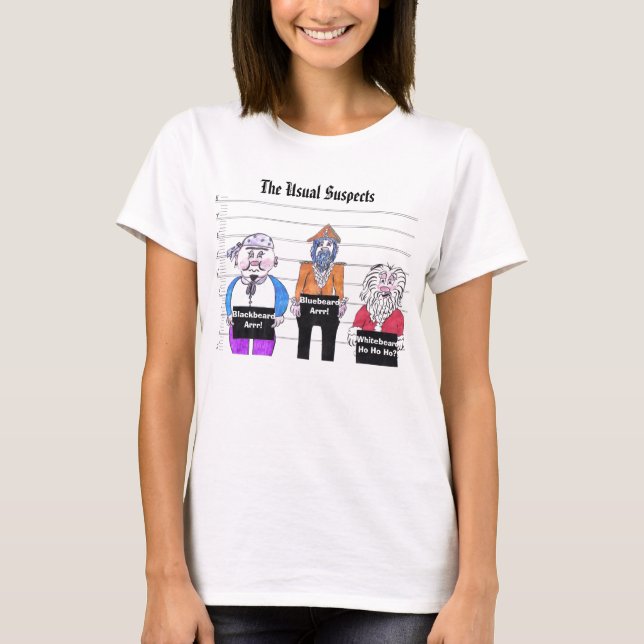 Pirates;The Usual Suspects, T-shirt (Framsida)