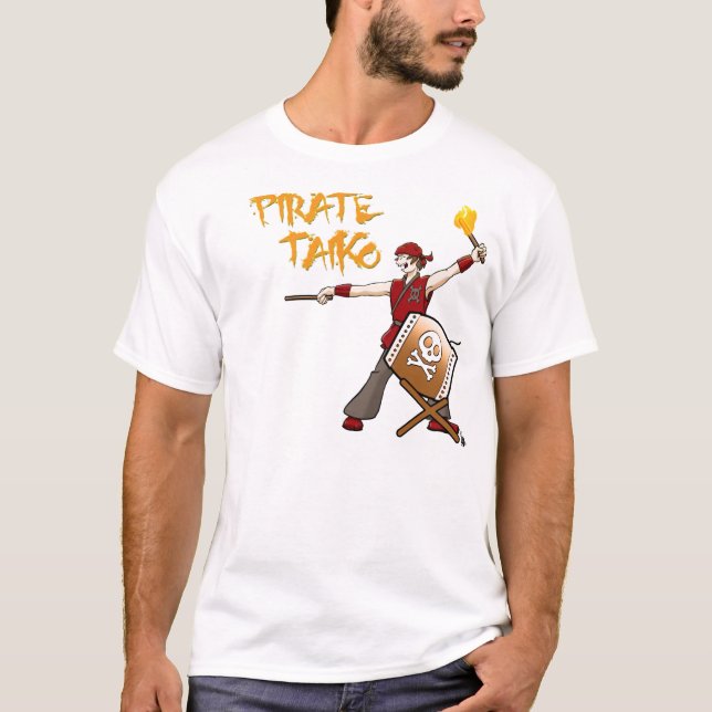 pirateTaiko T Shirt (Framsida)