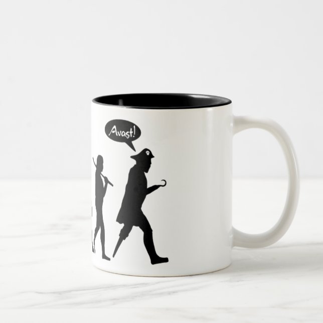 Piratevolution Drinkware Två-Tonad Mugg (Höger)