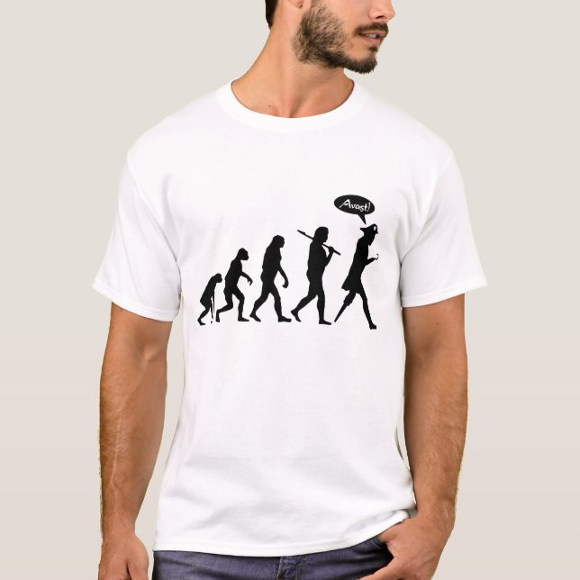 Piratevolution tänder T-tröja T-shirt (Framsida)