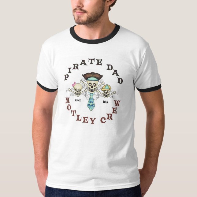 Piratfars dagT-tröja T Shirt (Framsida)