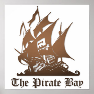 Piratfjärdaffischen Poster