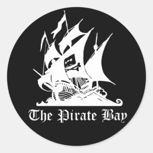 Piratfjärden Runt Klistermärke