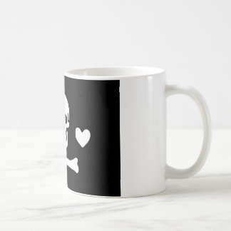 Piratflagga av den Stede hättan Kaffemugg