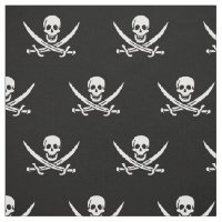 Piratflagga Dödskalle Korsade Svärd