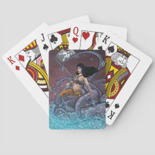 Piratflicka Spel Kort