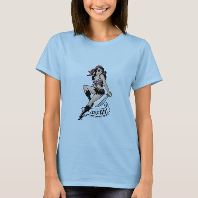 Piratflicka Tee (Framsida)