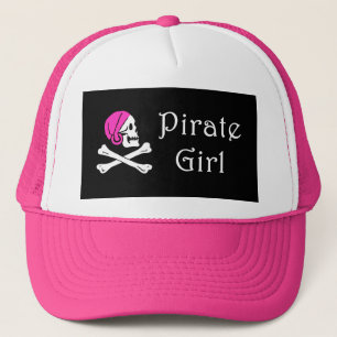 Piratflicka Truckerkeps