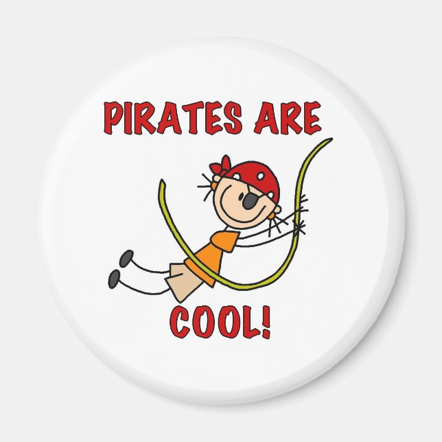 Piratförband är coola magnet (Framsidan)